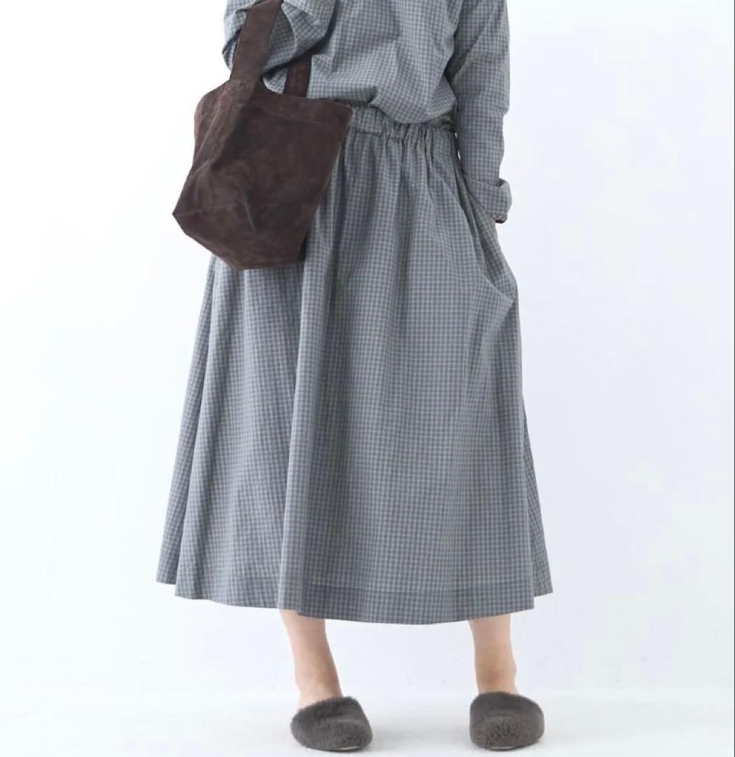 スカート 2025AW yoli Check gather skirt size2