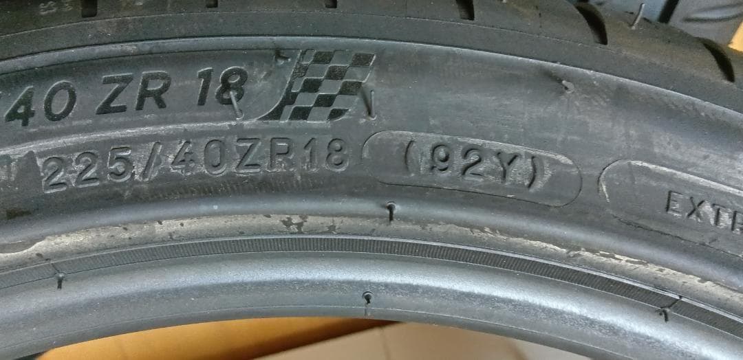 その②送料含未使用2本　225/40R18ミシュランパイロットスポーツ4　PS4