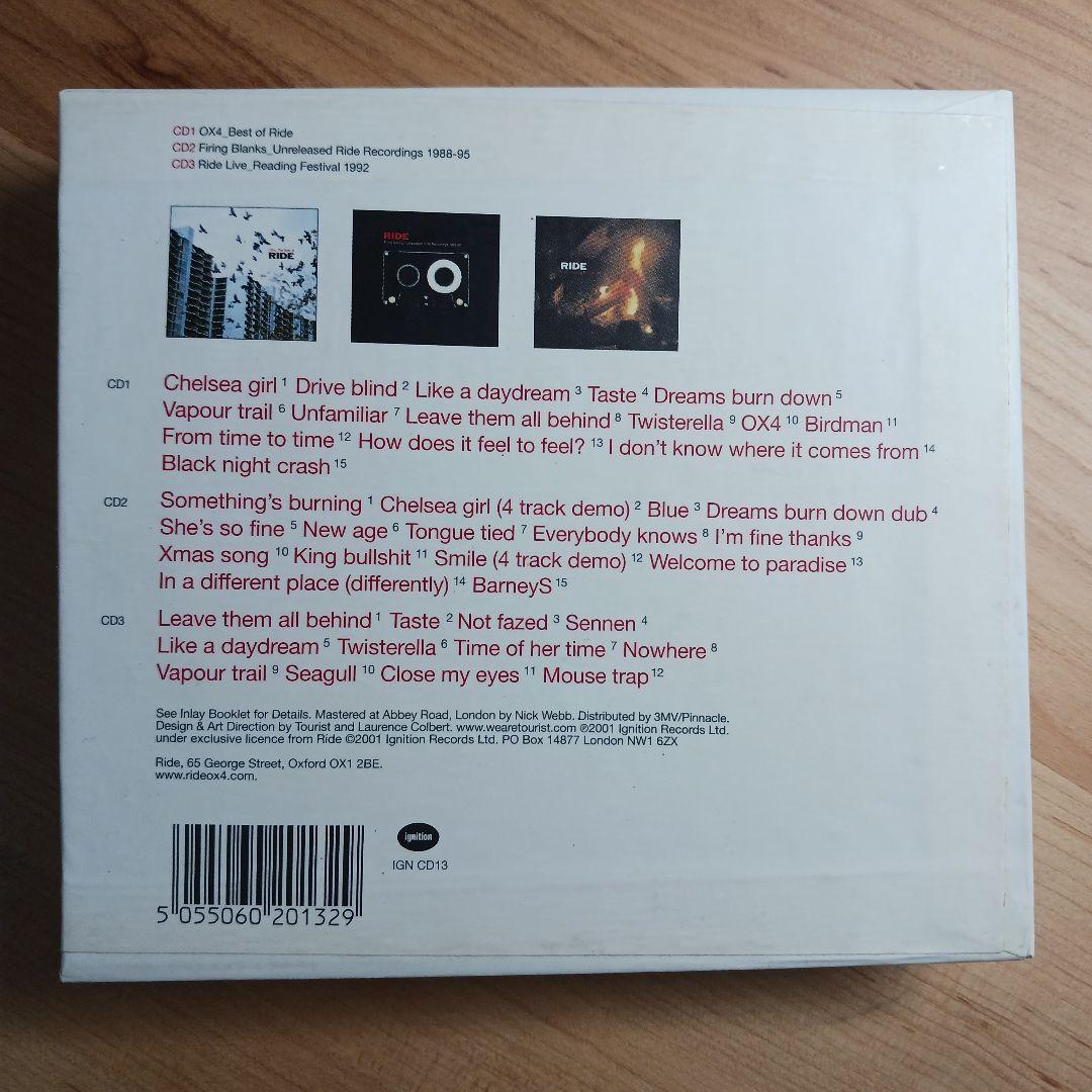 【美品】CD☆RIDE☆The Box Set