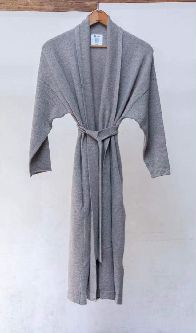 Akaba milano ウールカシミアロングガウン