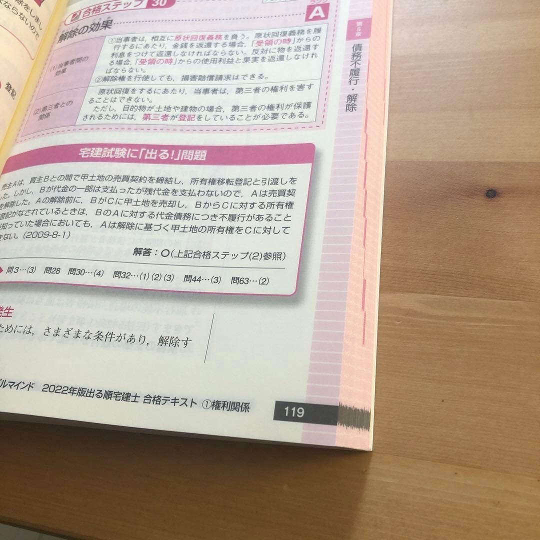 2022年版 出る順宅建士 テキスト3冊+過去問題集3冊　コンプリートセット