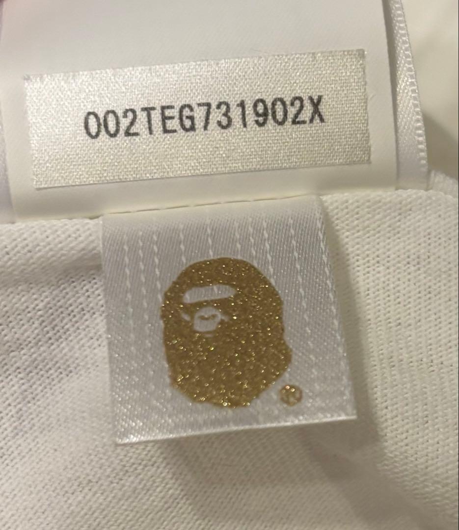 【入手困難/未使用】APE × KID CUDI コラボ Tシャツ L 希少完売