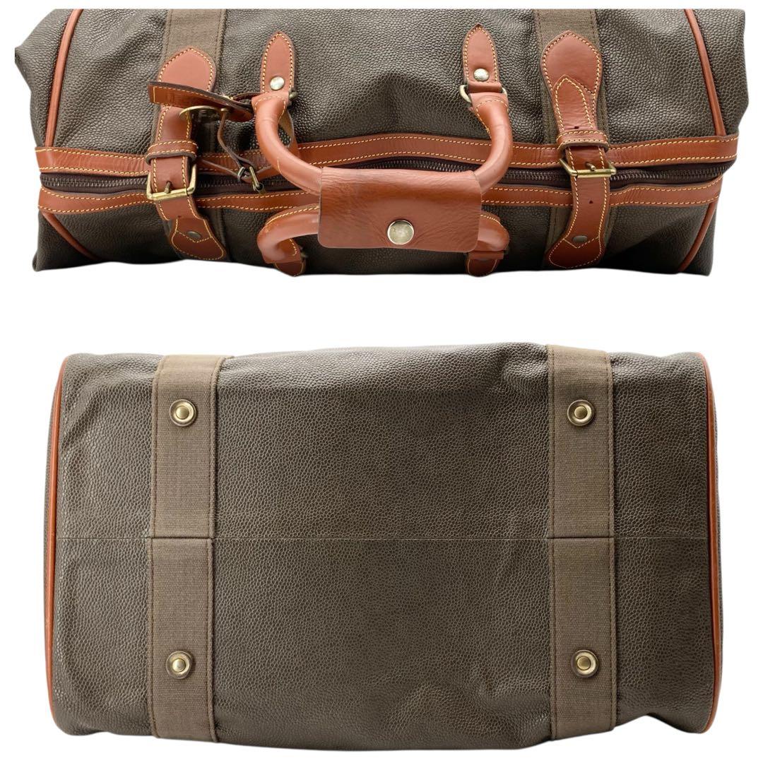 良品 799 Mulberry 英国製 シボ革 2way ボストンバッグ 大容量