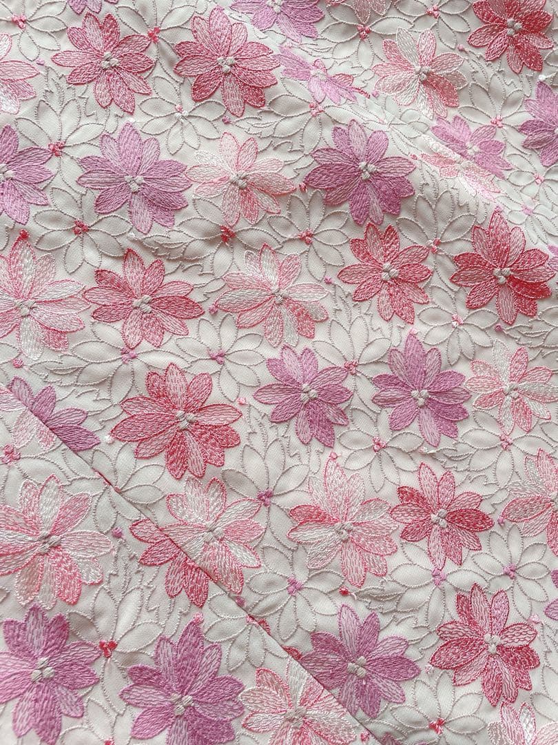 TOCCA トッカ ワンピース ピンク 花柄 刺繍