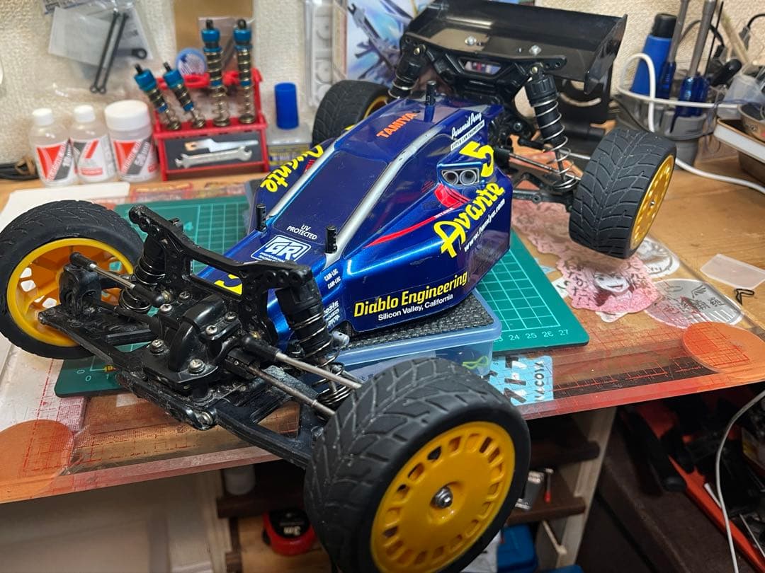 タミヤ　ダークインパクト　オプション多数　替え　 ボディ2枚付き　df03