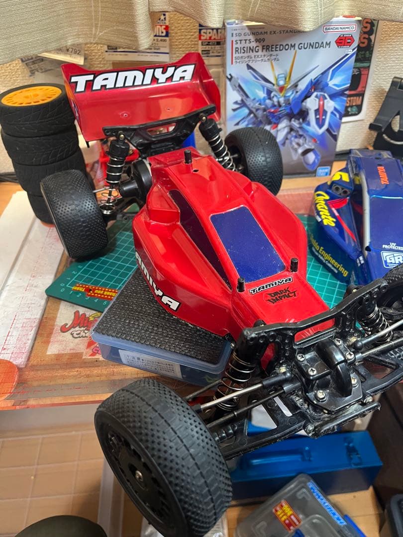 タミヤ　ダークインパクト　オプション多数　替え　 ボディ2枚付き　df03