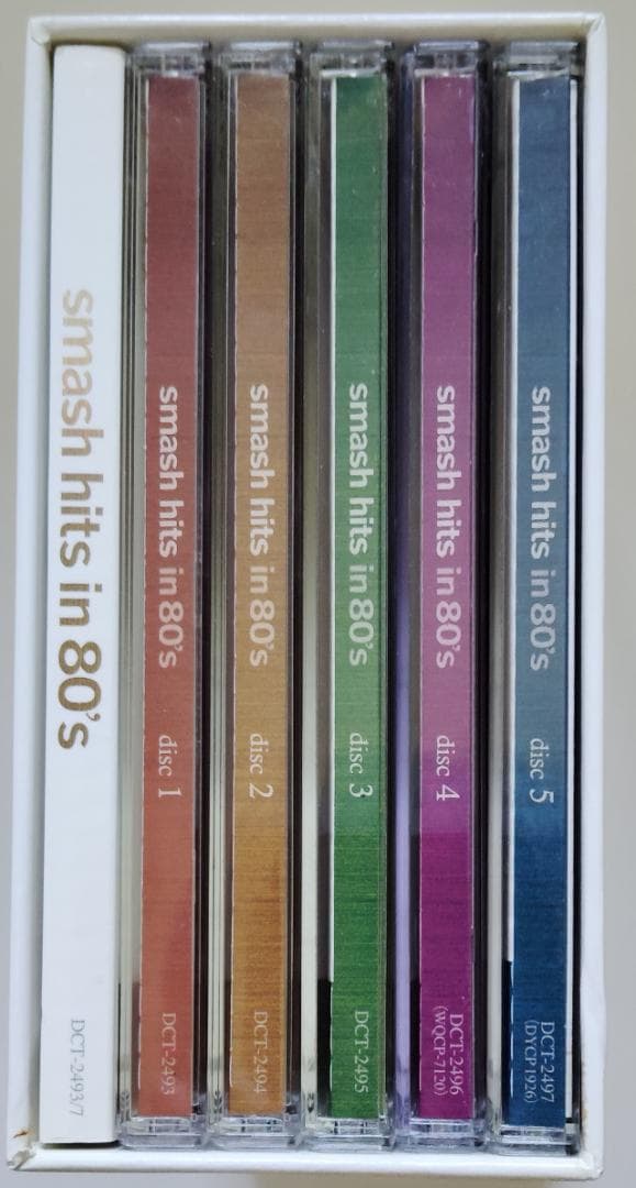 洋楽 5CD smash hits in 80's