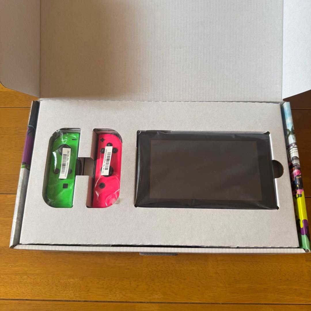 Nintendo Switch スプラトゥーン2エディション 同梱版 本体 難有