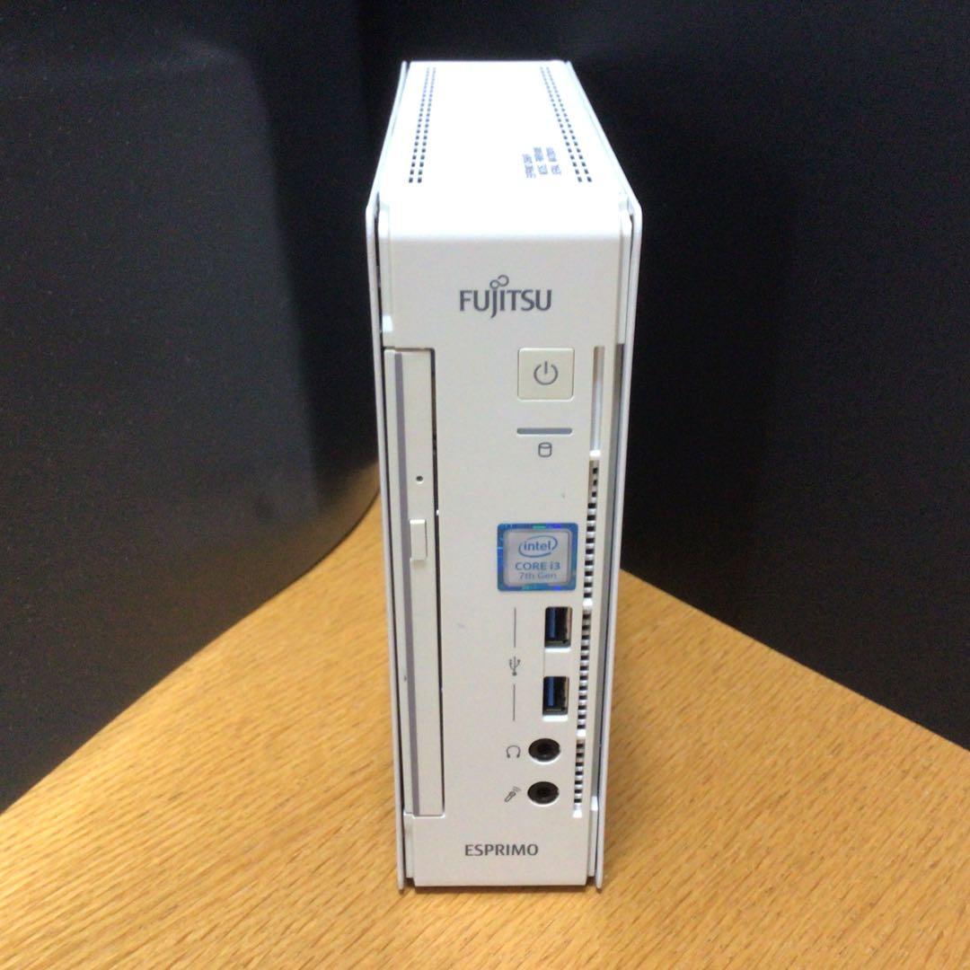Fujitsu ミニPC ホワイト コンパクト Q556/R