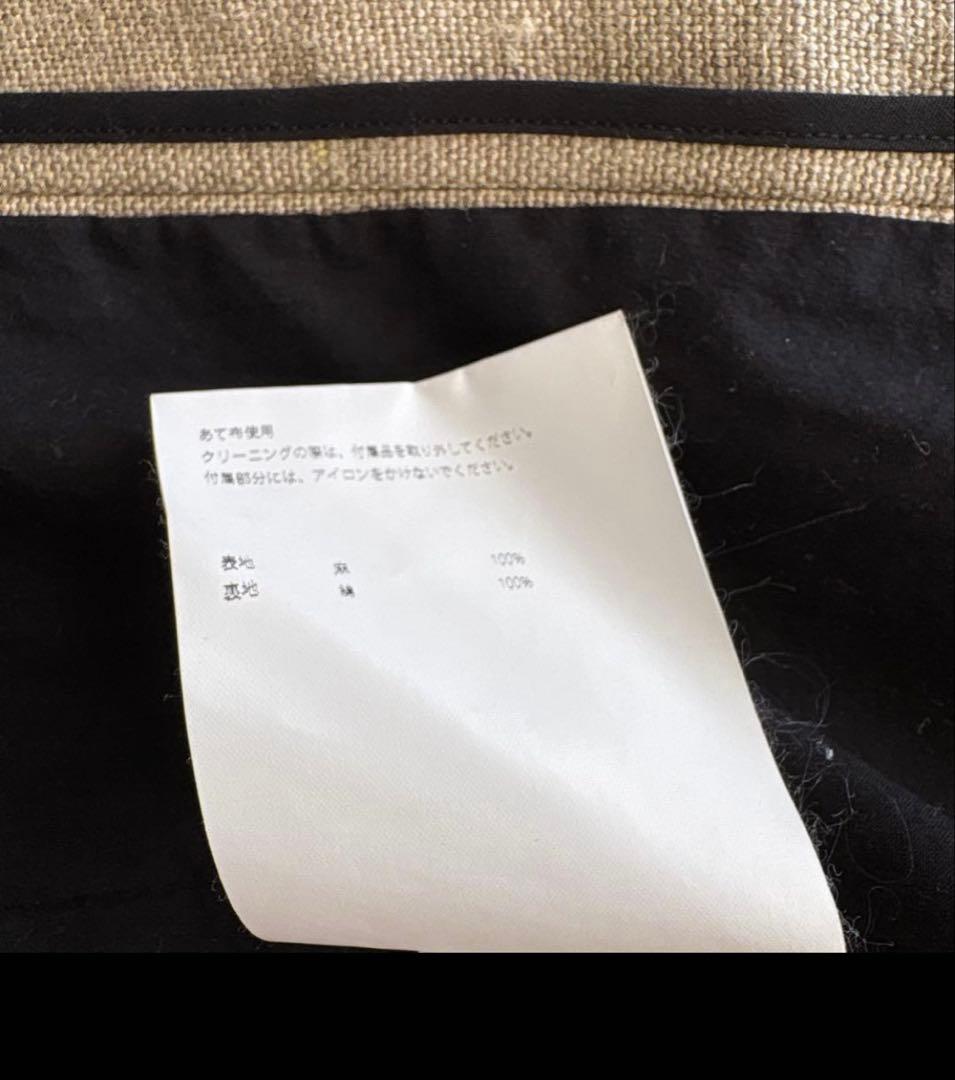 本日12時まで専用　美品　マディソンブルー　リネンダブルチェスターコート　02