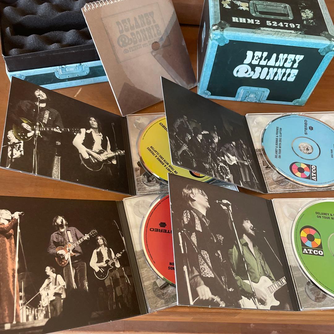 DELANEY & BONNIE ON TOURエリッククラプトン4CD BOX