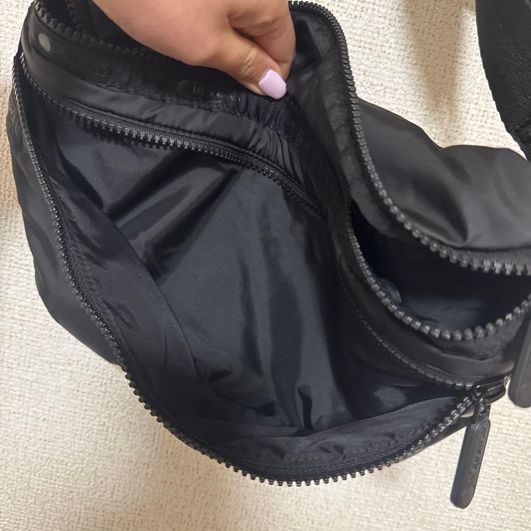 レスポートサック　JOURNAL STANDARD コラボ　ボディバッグ　黒