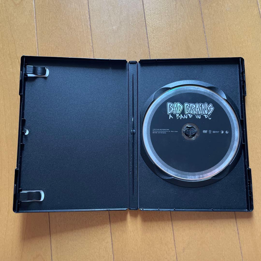 バッド・ブレインズDVD バンド・イン・DC 日本盤Bad brains