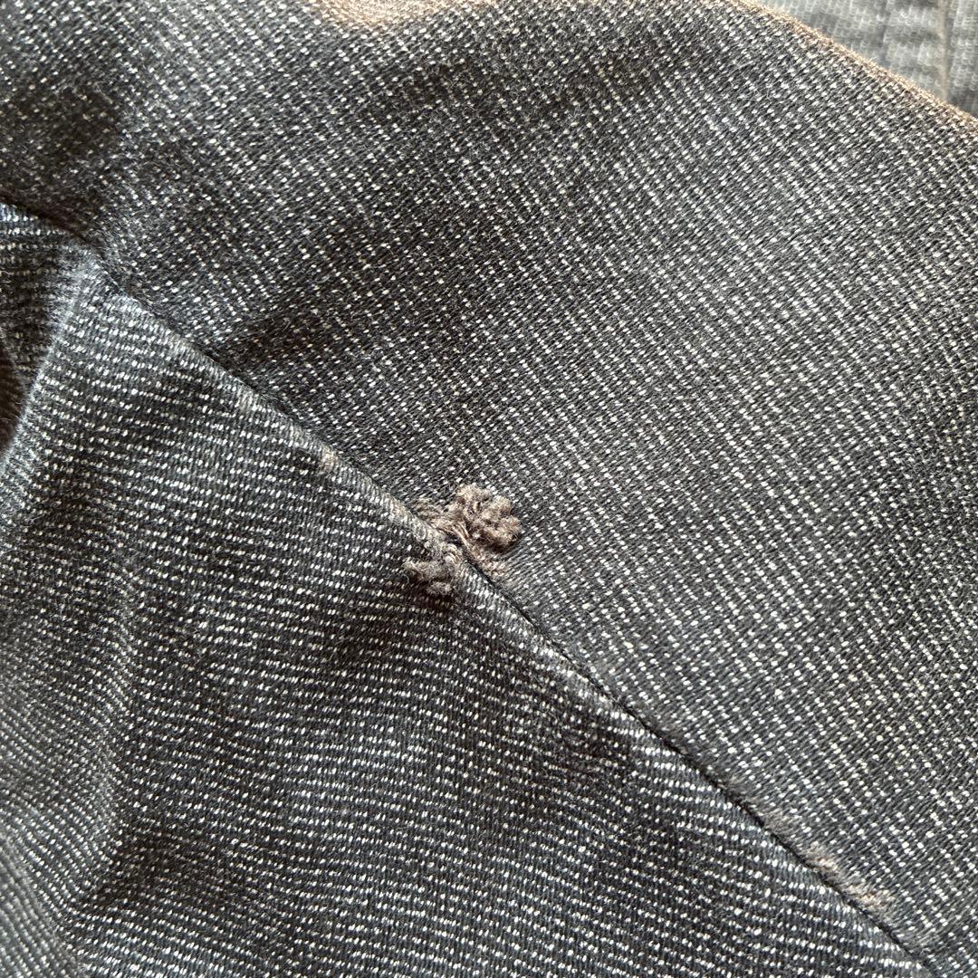 RRL DoubleRL トラウザー パンツ　ブラックシャンブレー 黒シャン