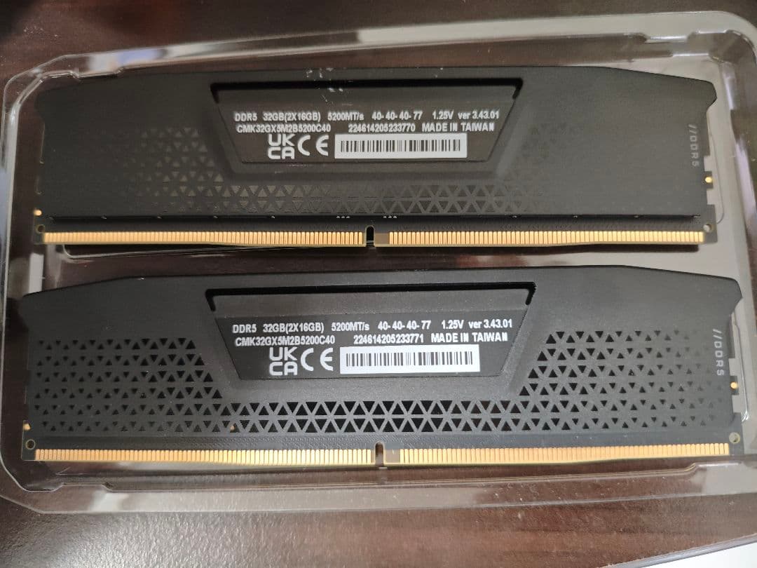 れ*ぱ様 Corsaie DDR5 16G×2 32G デスクトップ用
