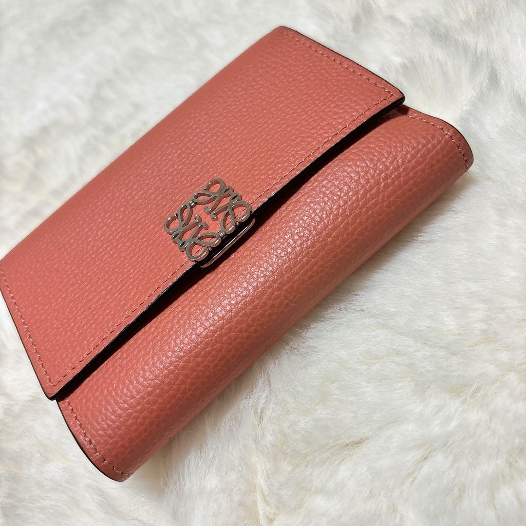 専用　ロエベ　LOEWE　三つ折り財布　ミニ財布　アナグラム