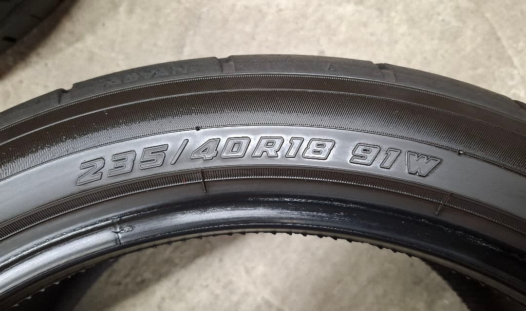 ヨコハマ アドバン APEX V601 2025年 235/40R18 タイヤ