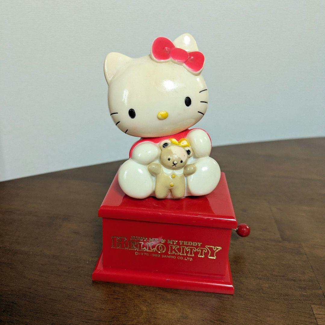 ♡マカロン♡【レア】ハローキティ レトロオルゴール