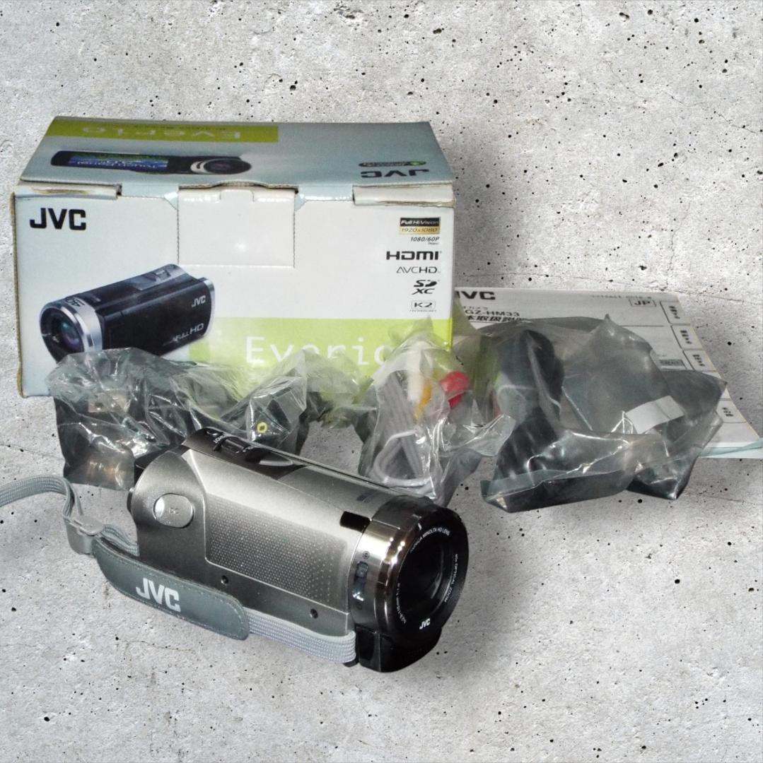 美品 JVC EVERIO GZ-HM33-s ビデオカメラ