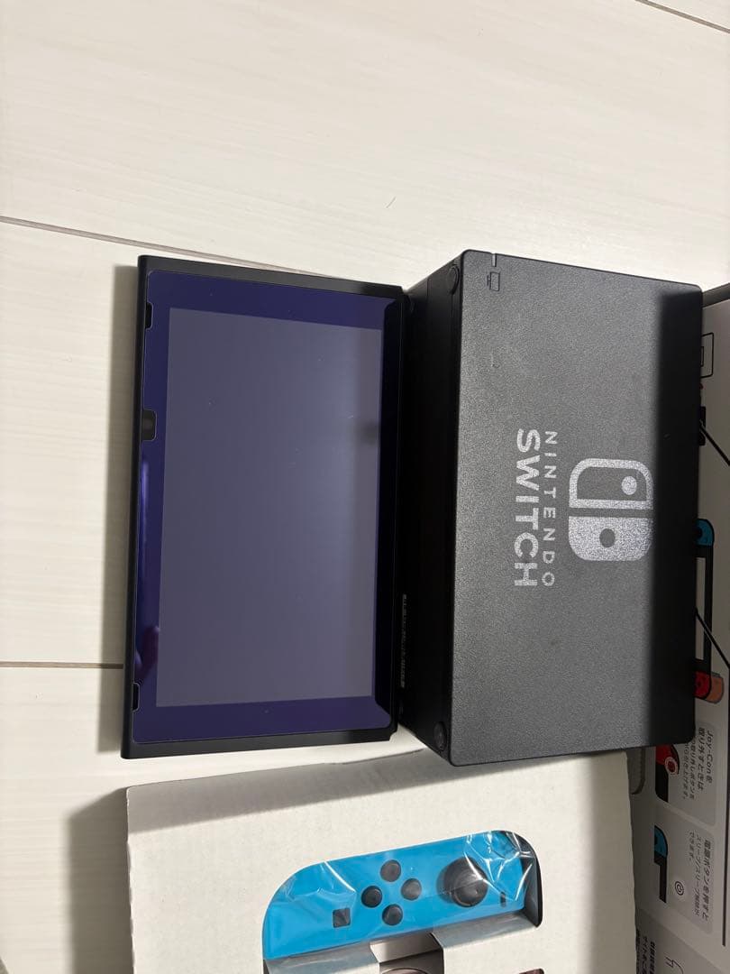 Nintendo Switch 本体 赤/青 初期型　おまけケース付き