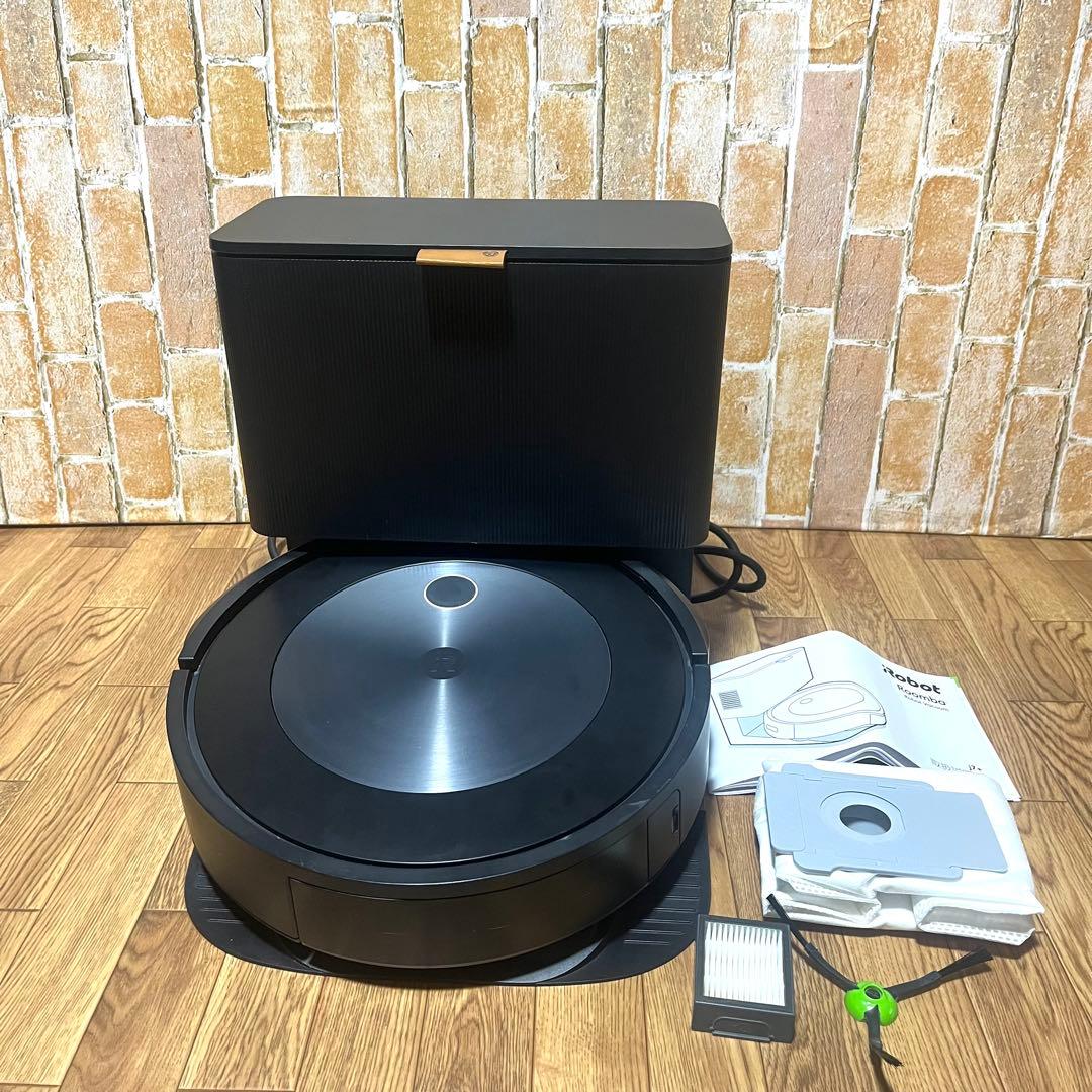 ルンバ j7＋ 動作確認済み　クリーンベース付 iRobot 取説あり