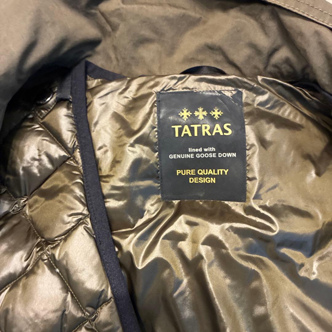 TATRAS オリーブ モッズコート インナーダウン付き
