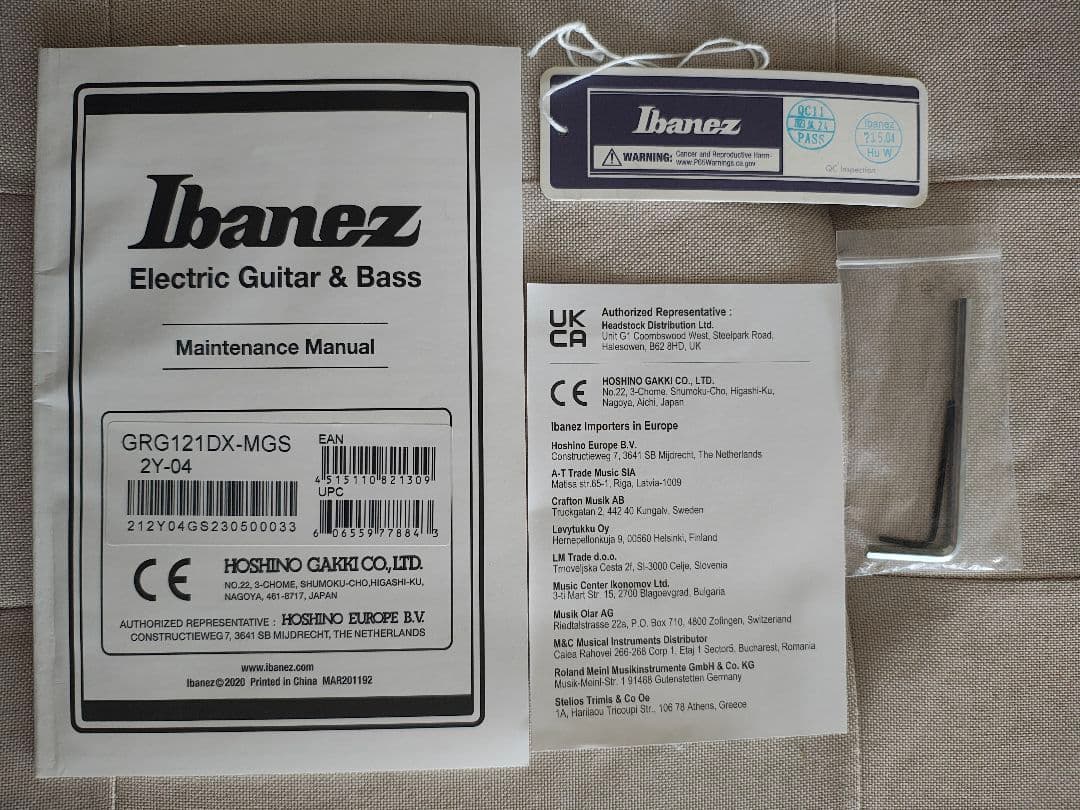 Ibanez gio GRG121DX エレキギター