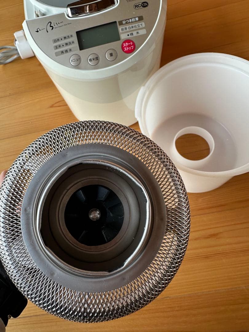 山本電気 精米機 Shin Bisen Shin 美鮮 YE-RC17A-WH！