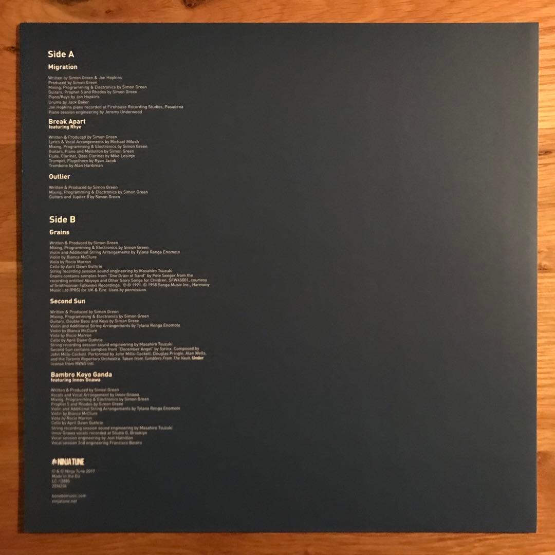 Bonobo – Migration アナログレコード LP