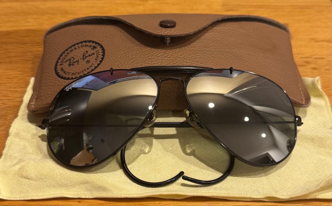 RayBan 美品 レイバンサングラスアウトドアーズマンB&L