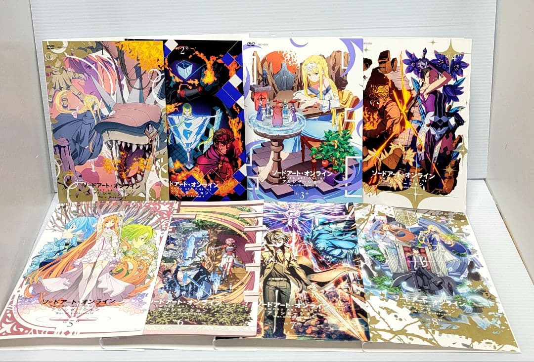 ソードアート・オンライン アリシゼーション 2期 レンタルDVD 全8巻