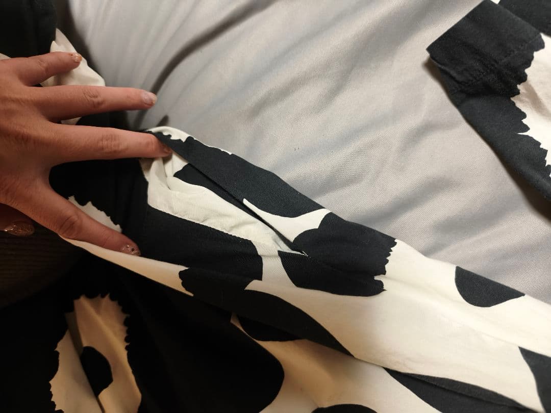 ハ*ス様 marimekko フラワーパターン ワンピース 34