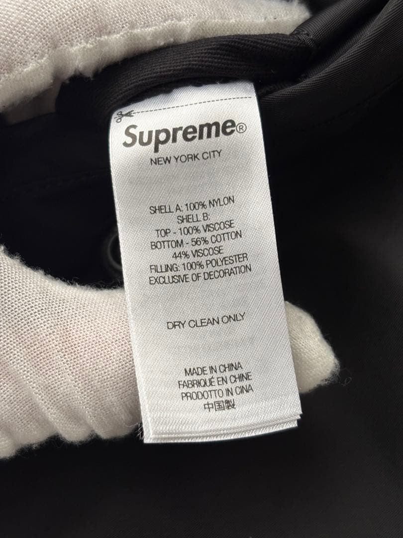 シュプリーム SUPREME　リバーシブル　ボンバージャケット　ブルゾン