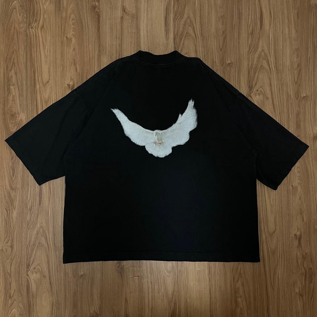 トップス YEEZY GAP BALENCIAGA Dove 3/4 Sleeve Tee