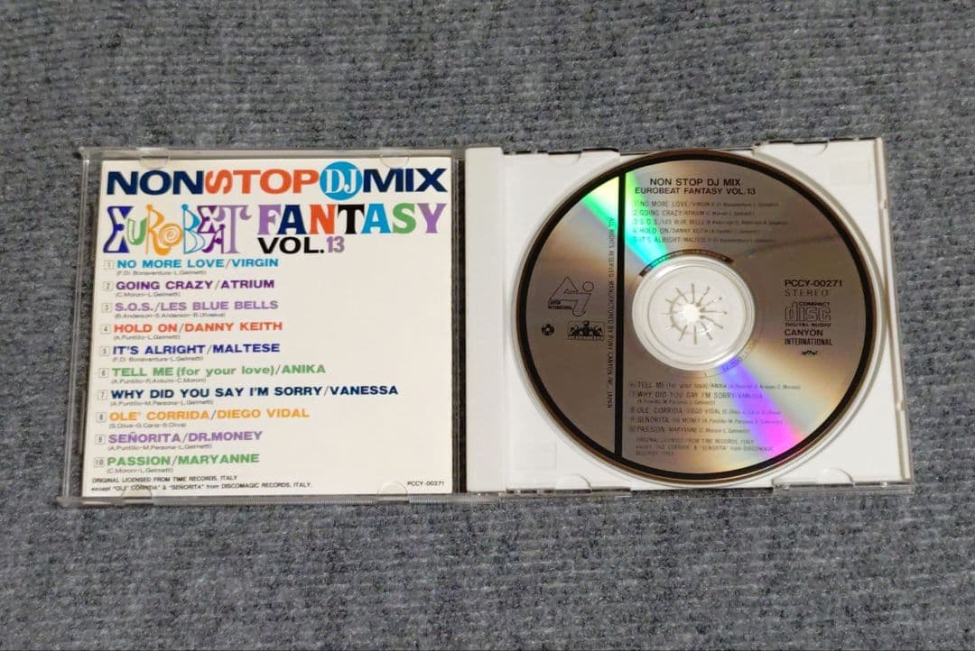 ノンストップDJミックス ユーロビートファンタジーVol.13