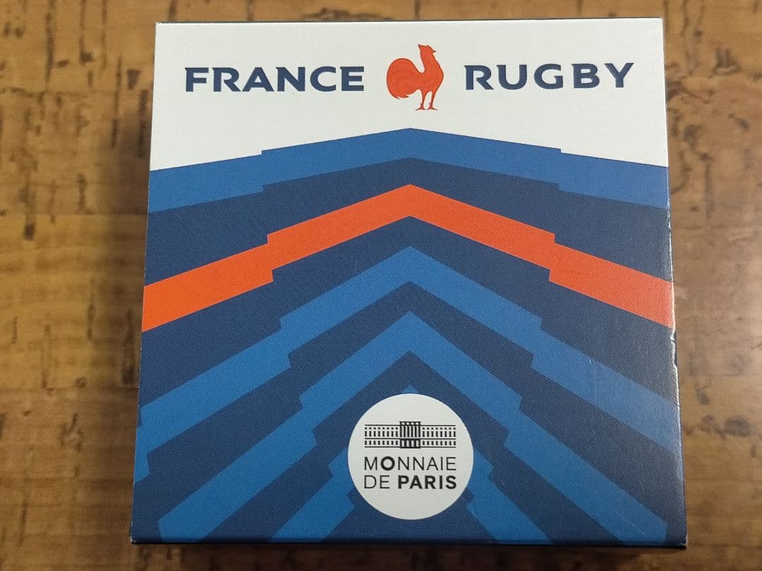 ♥。[純銀99.9㌫]「フランス2023年 ラクビーワールドカップ記念銀貨 」