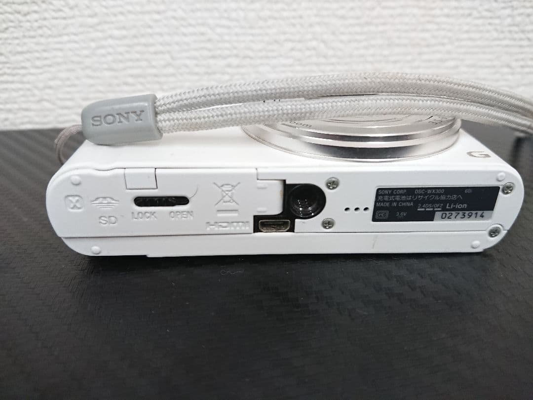 TH【通電確認済】 Cyber-shot DSC-WX300 デジタルカメラ