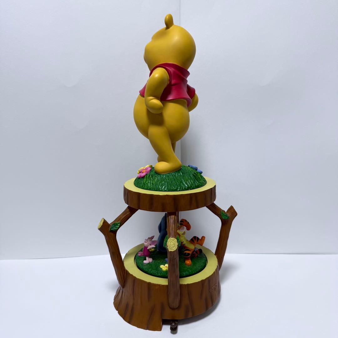 【1000個限定品】【動作確認済】くまのプーさん ハッピーオルゴールクロック