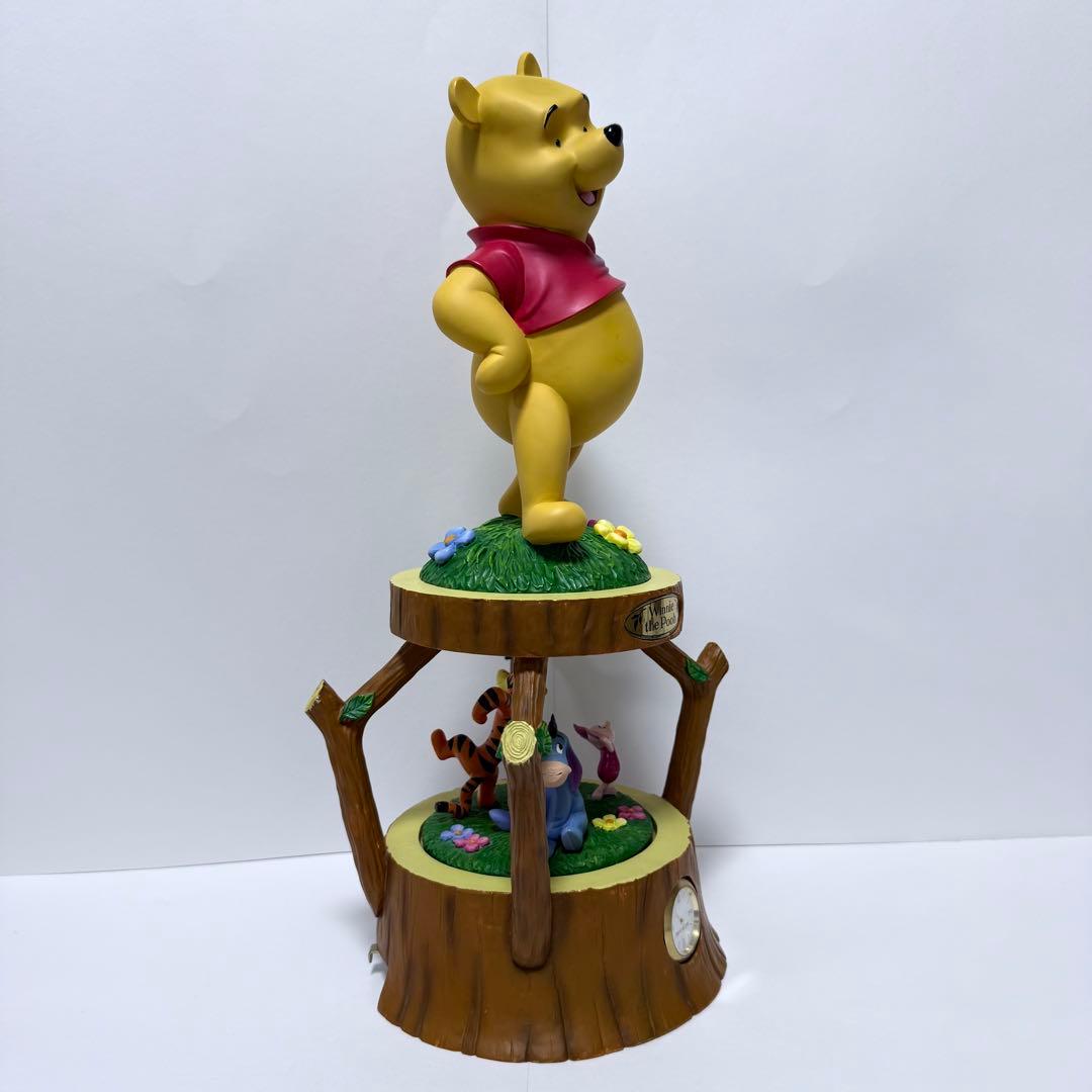 【1000個限定品】【動作確認済】くまのプーさん ハッピーオルゴールクロック