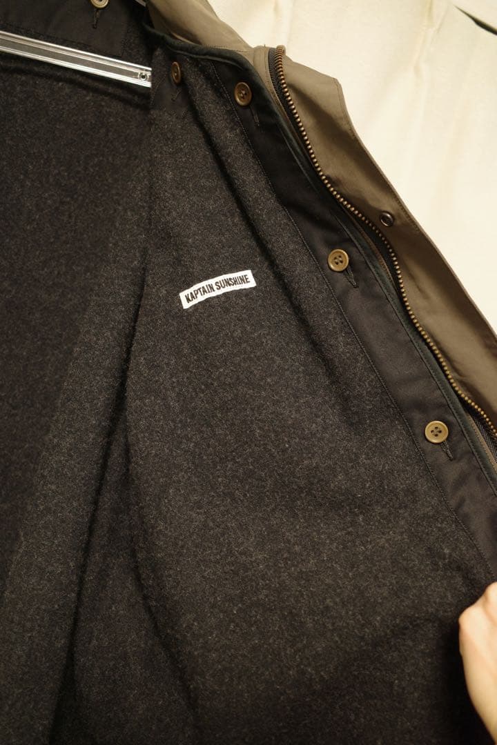 ジャケット・アウター kaptain sunshine 23fw mil. coat