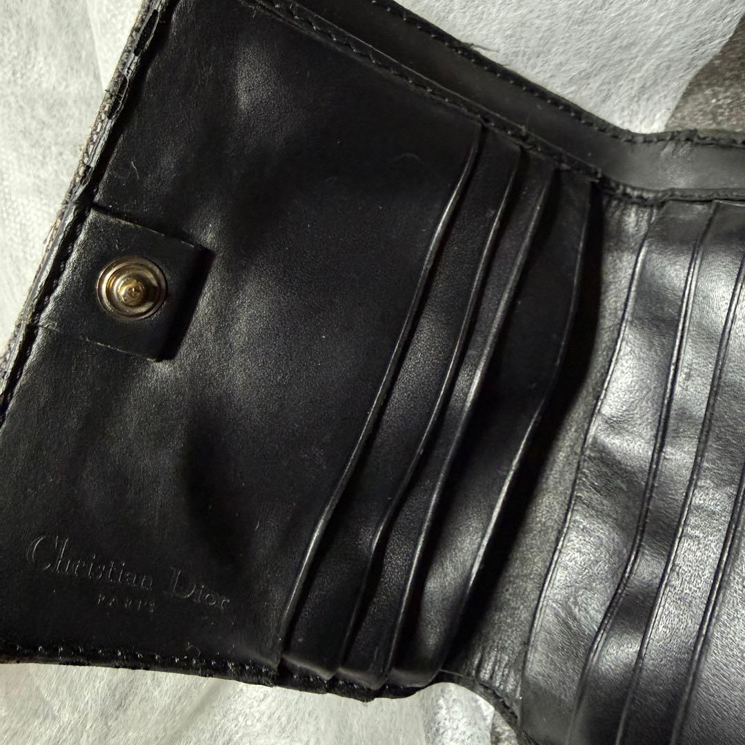 小物 Dior Saddle Trotter Canvas Wallet