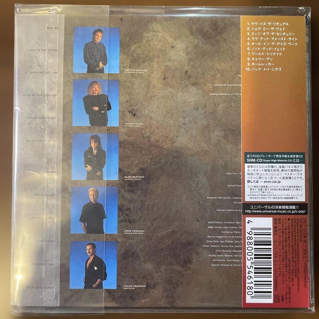 AOR 紙ジャケットCD スティクス/Edge of the Century