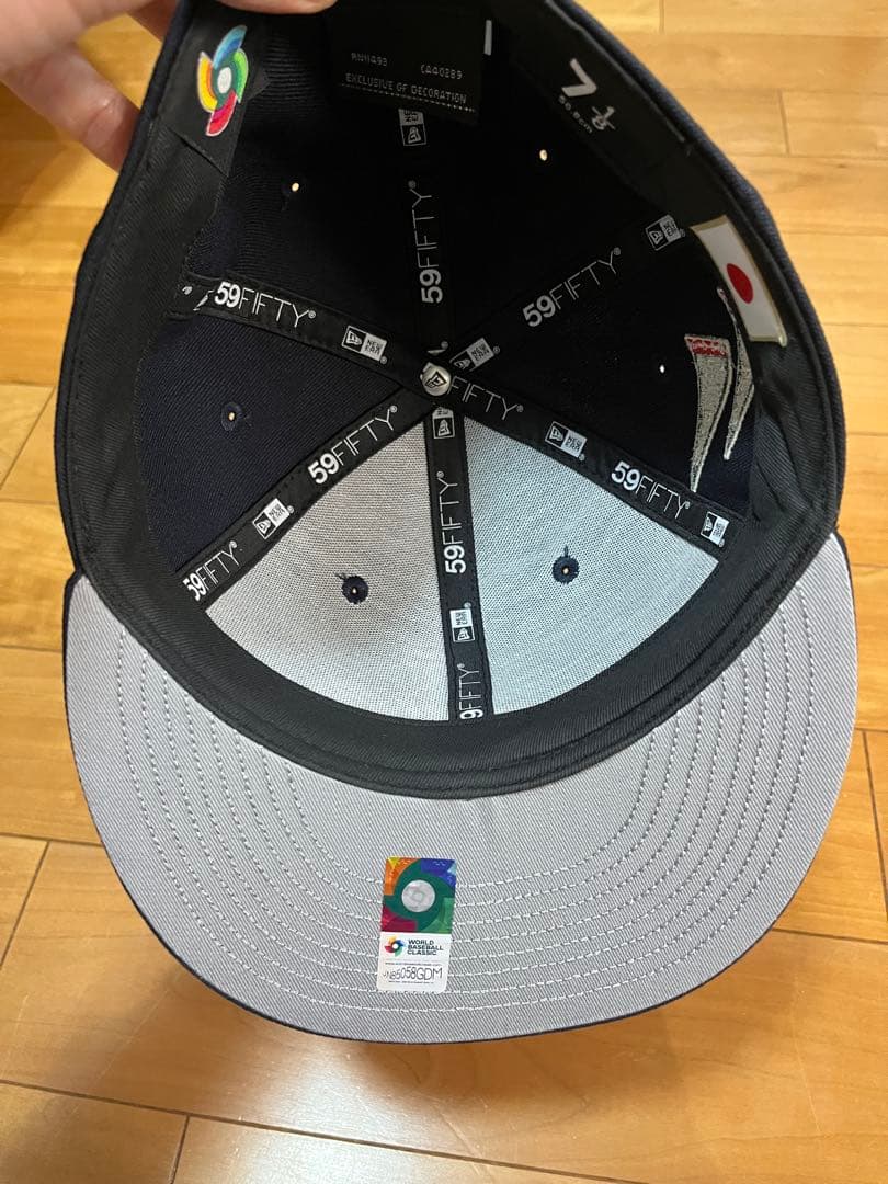 トリプルコラボ NEW ERA×WBC×アトモス キャップ当選者限定 7 1/8