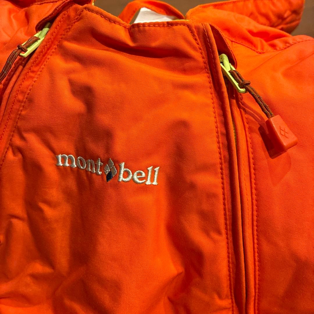 【手袋付き】mont-bell パウダーベビーカバーオール 90cm