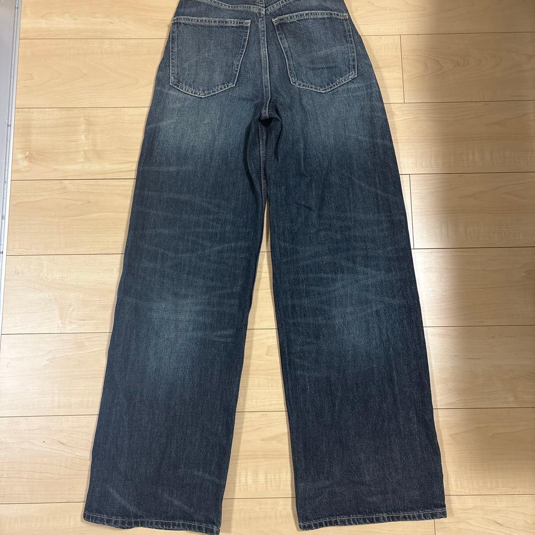 JEANS TRF EXTRA WIDE LEG / イウエスト　ZARA