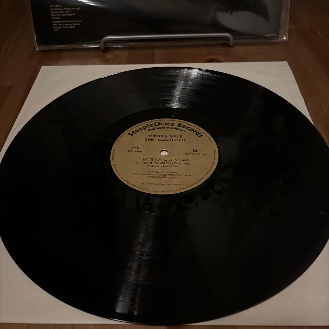 【中古LP】Chet Baker 4枚セット (Audiophile版)