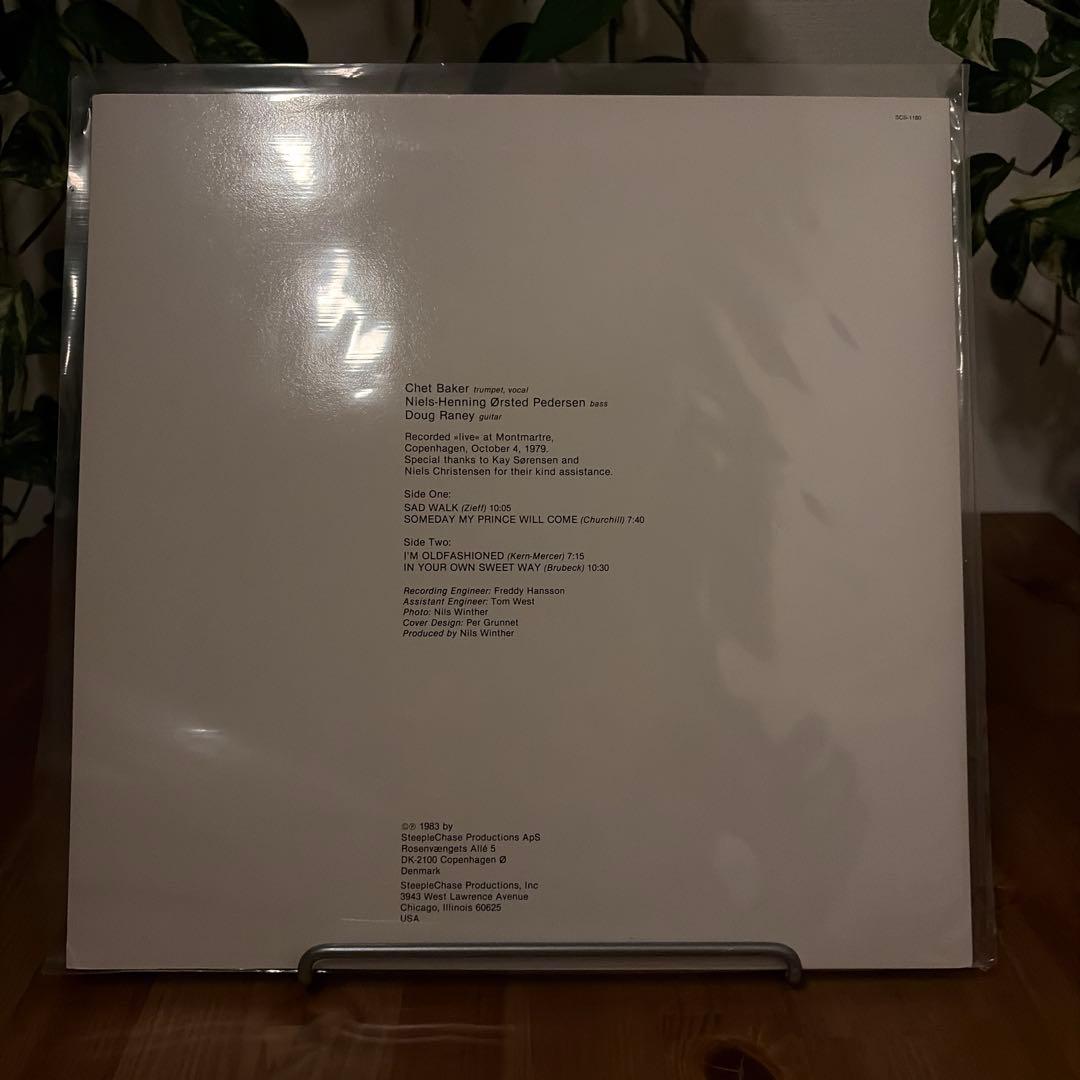 【中古LP】Chet Baker 4枚セット (Audiophile版)