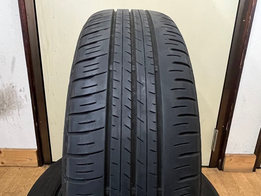 期2019年製 ダンロップ中古夏タイヤ 185/60R15 4本セット アクア等