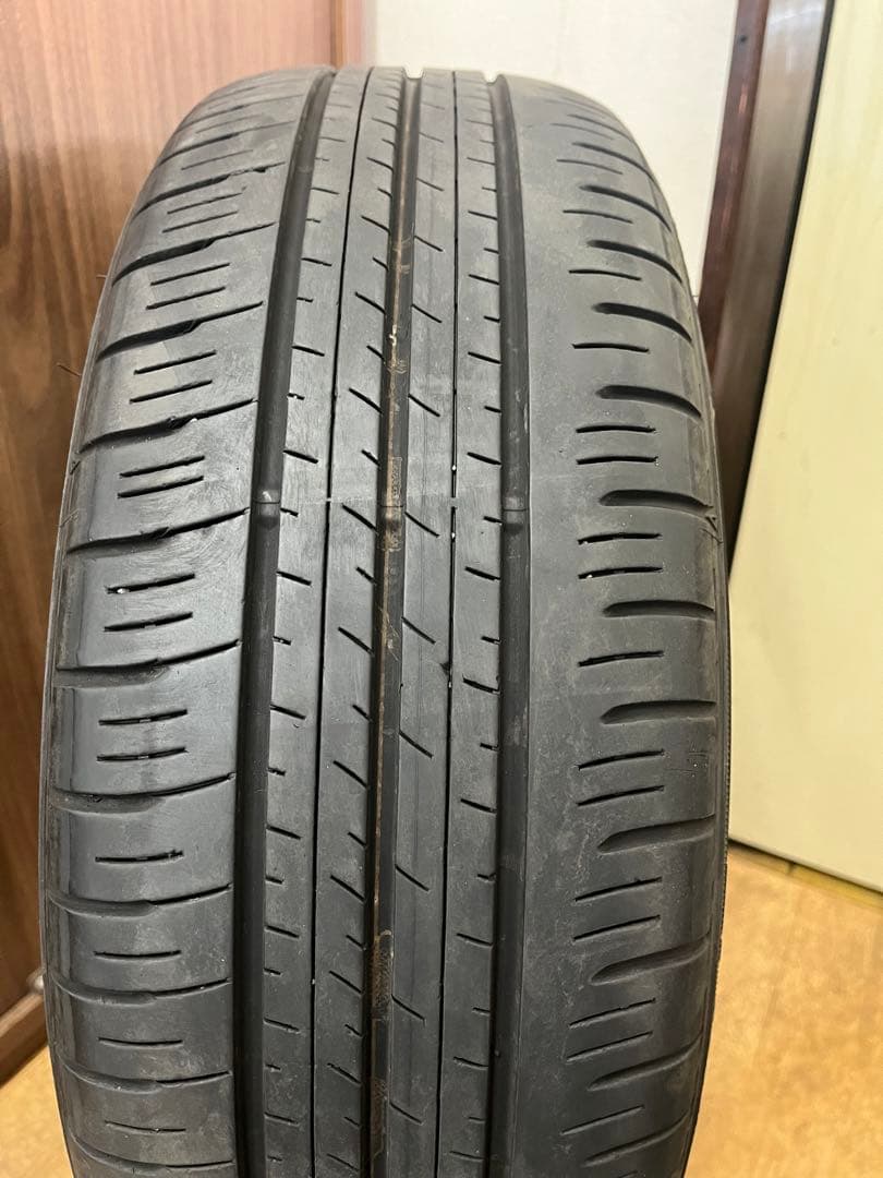 期2019年製 ダンロップ中古夏タイヤ 185/60R15 4本セット アクア等