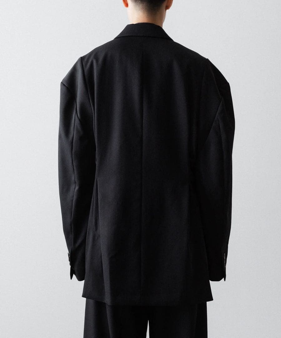 steinDeformedShoulderDoubleBreastedジャケット